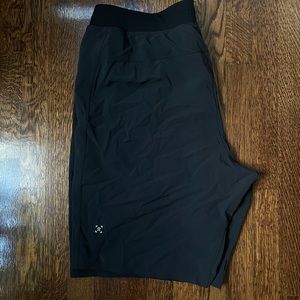 Lululemon men’s liner-less shorts 9 in